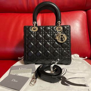 ディオール(Christian Dior) ハンドバッグ(レディース)(ブラック/黒色 ディオール(Christian Dior) ハンドバッグ(レディース)(ブラック/黒色