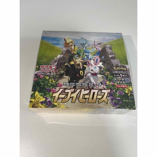 ポケモンカードゲーム　イーブイヒーローズ　1BOX シュリンク付き