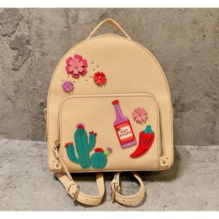 ケイトスペードニューヨーク(kate spade new york)の美品 kate spade ケイトスペード リュック サボテン バッグ メキシコ(リュック/バックパック)