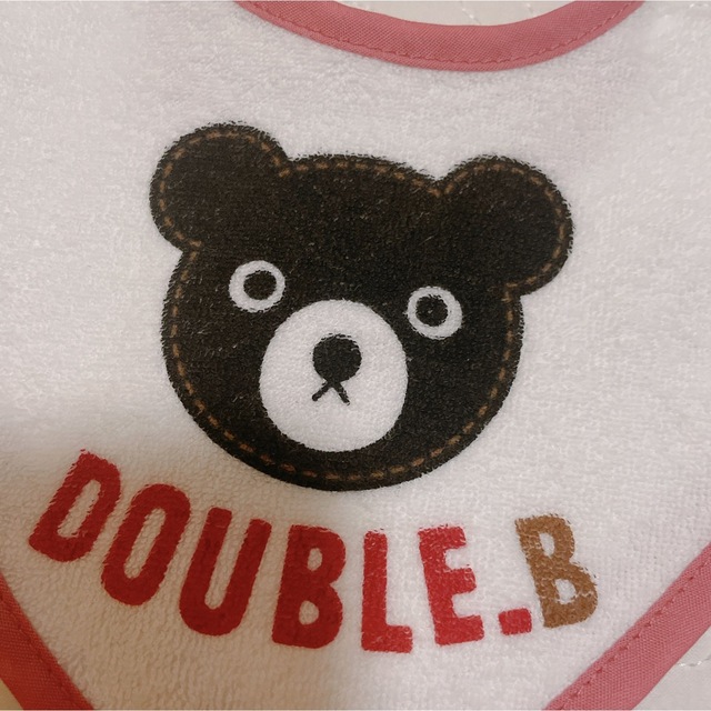 DOUBLE.B(ダブルビー)のDOUBLE.B スタイ キッズ/ベビー/マタニティのこども用ファッション小物(ベビースタイ/よだれかけ)の商品写真