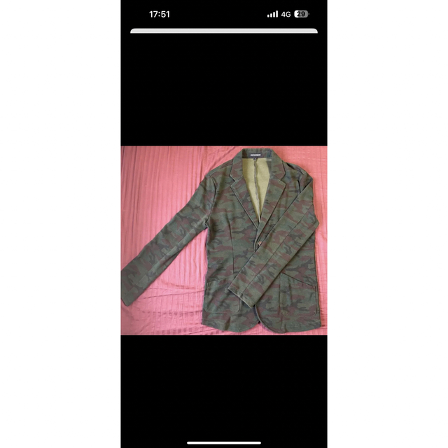 テーラードジャケット　迷彩 メンズのジャケット/アウター(テーラードジャケット)の商品写真