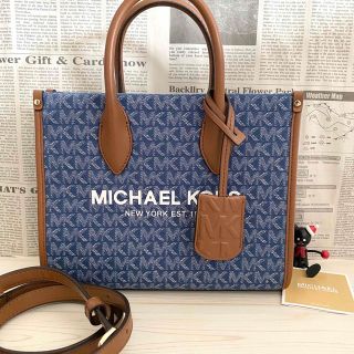 マイケルコース(Michael Kors)の新品 MICHAEL KORS マイケルコース ショルダーバッグ デニムブルー(ショルダーバッグ)