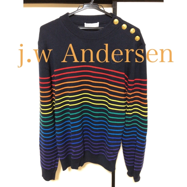 J.W.ANDERSON(ジェイダブリューアンダーソン)のj.w Andersen ボーダーニット メンズのトップス(ニット/セーター)の商品写真