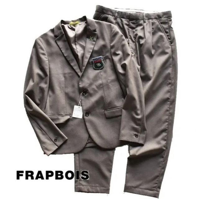 【新品】FRAPBOIS ジャケット サルエルパンツ セットアップ グレー 2