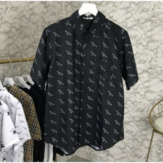 お値下げ❣️Balenciaga バレンシアガ 半袖シャツM メンズ-