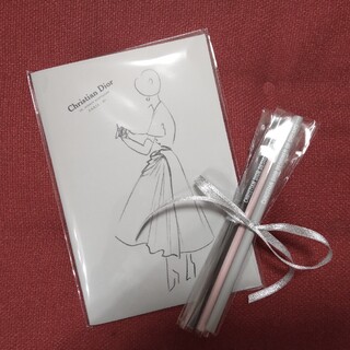 クリスチャンディオール(Christian Dior)のDior展限定 ノート＆鉛筆3本 セット(鉛筆)
