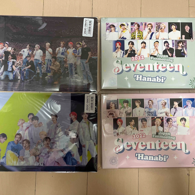 HANABI DVD BluRay SEVENTEEN ユニバ 特典