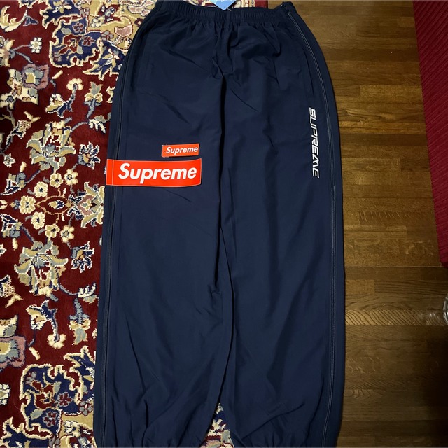 supreme full zip baggy warm up pant