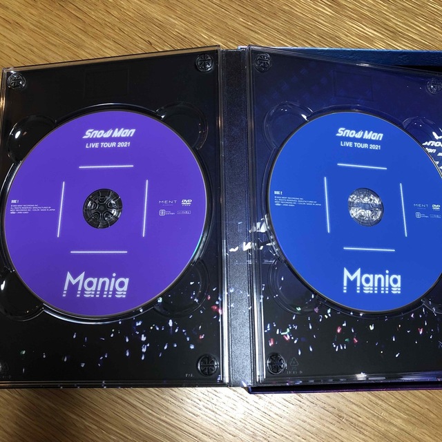 SnowMan live tour 2021 Mania  DVD 初回限定盤 2