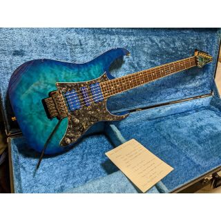 アイバニーズ(Ibanez)のIbanez RG350QMZ Hexa&W.blade 3H MOD(エレキギター)