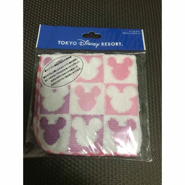 Disney(ディズニー)のディズニー　ミニー　ハンドタオル2枚 レディースのファッション小物(ハンカチ)の商品写真