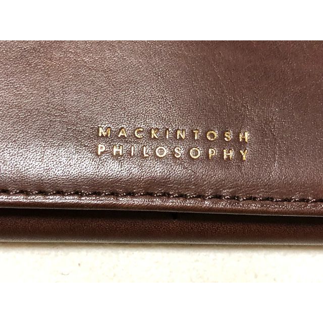 MACKINTOSH PHILOSOPHY(マッキントッシュフィロソフィー)の62新品マッキントッシュ フィロソフィー本革長財布 グレンオード ￥10560 メンズのファッション小物(長財布)の商品写真