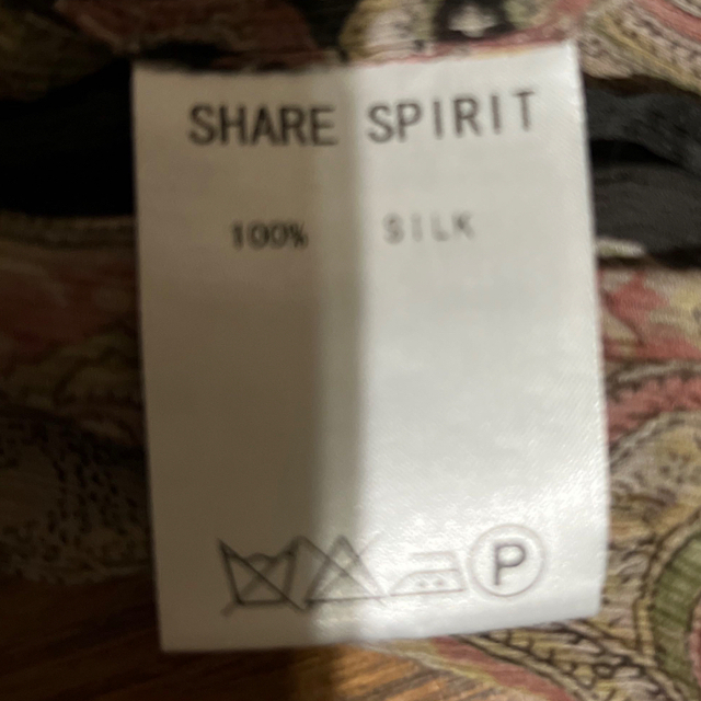 Share Spirit(シェアースピリット)のNVRIUV様専用SHERE SPIRIT 36 シルク レディースのワンピース(ロングワンピース/マキシワンピース)の商品写真