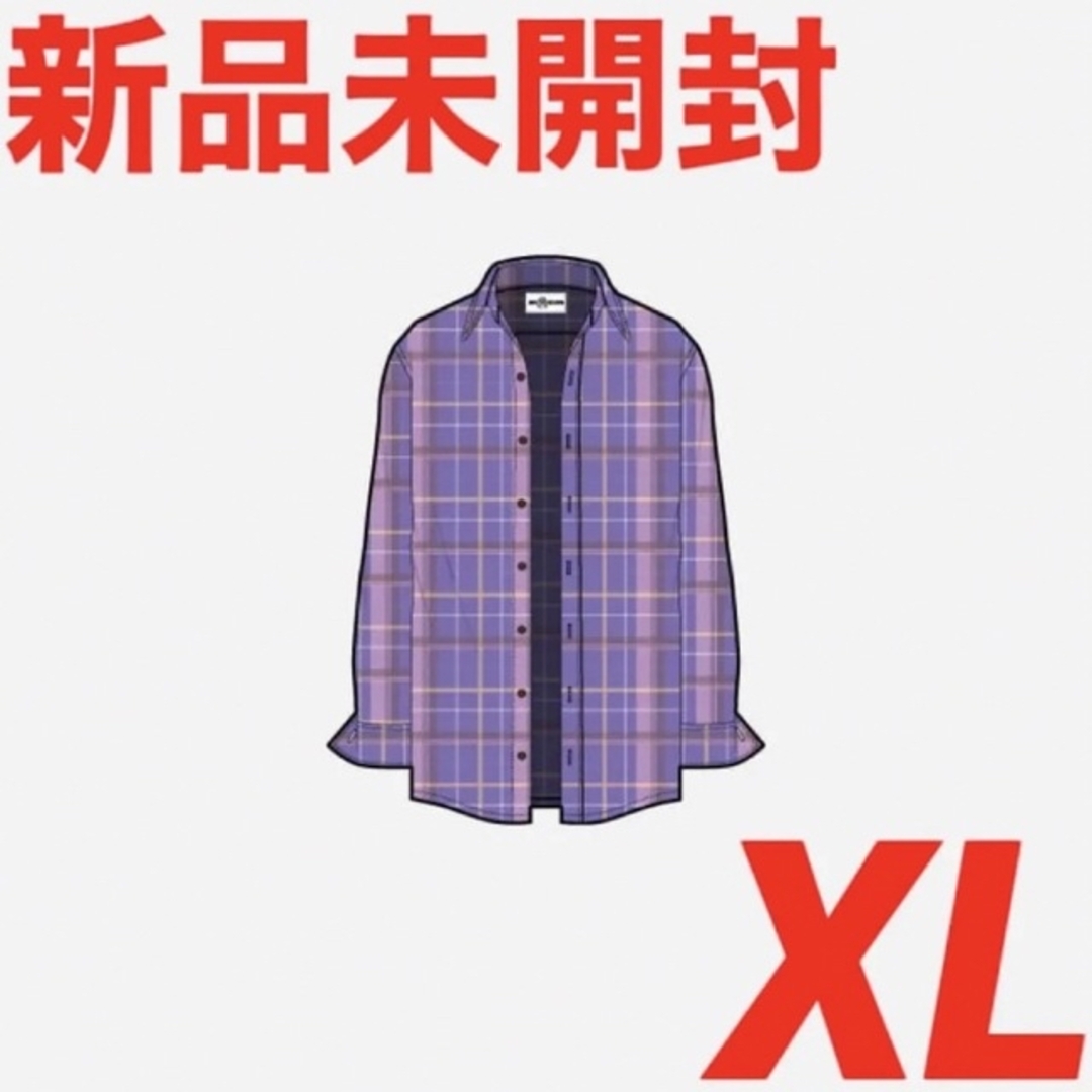 【新品】TWICE ミナ チェックシャツ  7TH ANNIVERSARY XL