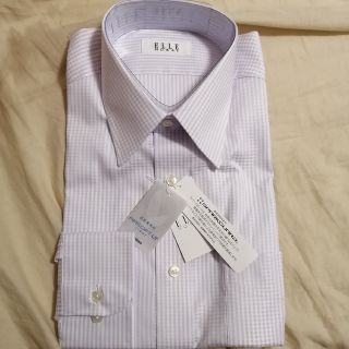 エルオム(ELLE HOMME（ELLE）)のELLE HOMME エルオム ワイ シャツ　超軽量素材　ギンガムチェック(シャツ)