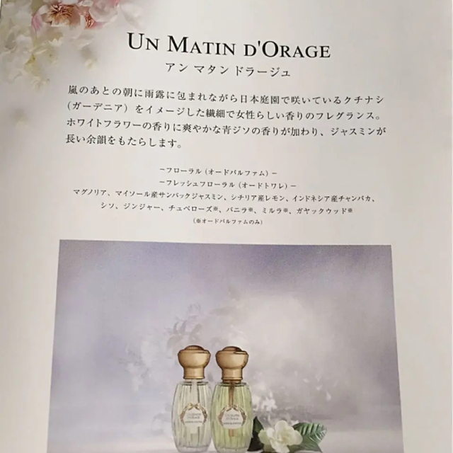 Annick Goutal(アニックグタール)のアンマタンドラージュ コスメ/美容の香水(香水(女性用))の商品写真