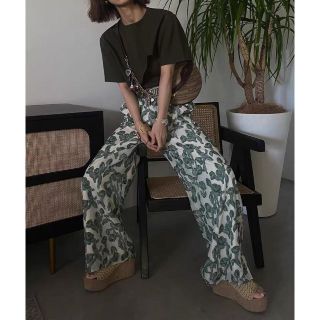 アメリヴィンテージ(Ameri VINTAGE)のAMERI    MEDI ALICE LOOSE PANTS(カジュアルパンツ)