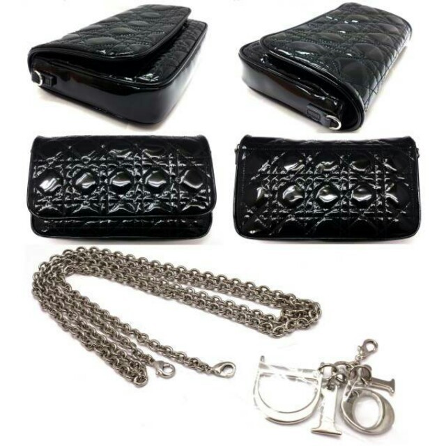Christian Dior - レディ ディオール クラッチ ハンド ショルダー 2WAY Christian Dior - レディ ディオール クラッチ ハンド ショルダー 2WAY
