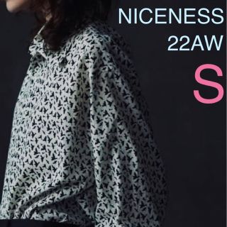 コモリ(COMOLI)のNICENESS LEE BIRD KADHIブロックプリントシャツ サイズS(シャツ)