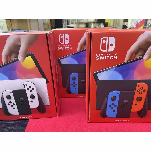 【3台セット】新品 未使用 ニンテンドースイッチ 有機ELモデル