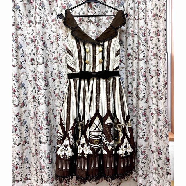 シルバーピーチ 【美品】Angelic Pretty カルテットショコラ 襟付