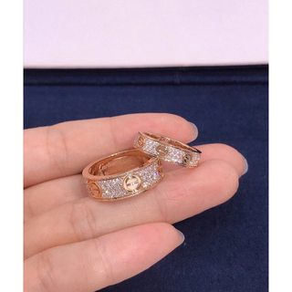 Cartier - 【仕上済】カルティエ トリニティリング 11号 51 ダイヤ Cartier - 【仕上済】カルティエ トリニティリング 11号 51 ダイヤ