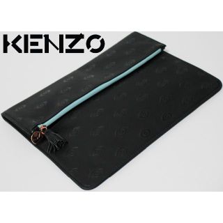 ケンゾー(KENZO)の新品 ケンゾー 軽量 折り畳みクラッチバッグ セカンドバッグ ブラック(セカンドバッグ/クラッチバッグ)