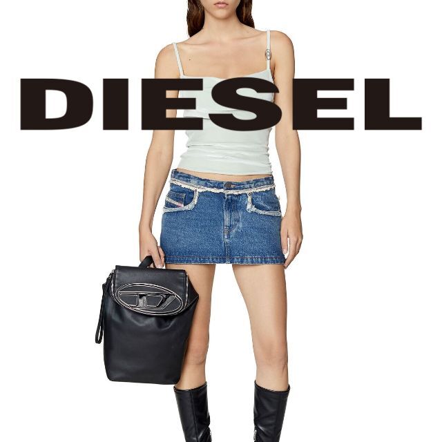 DIESEL - 新品 ディーゼル 大人気1DRシリーズ メタル「D」ロゴ DIESEL - 新品 ディーゼル 大人気1DRシリーズ メタル「D」ロゴ