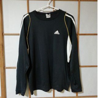 アディダス(adidas)のアディダス　長袖Tシャツ　男性用　ほころび あり(Tシャツ/カットソー(七分/長袖))