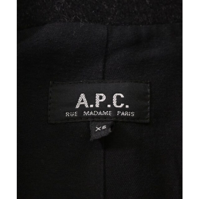 A.P.C. アーペーセー ステンカラーコート XS 黒系