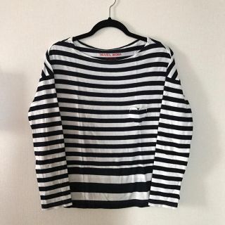 ミュベールワーク(MUVEIL WORK)のミュベールワーク♡ポケットボーダーロンT(Tシャツ(長袖/七分))