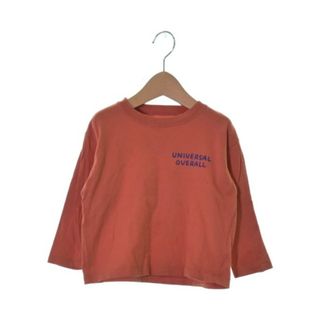 ユニバーサルオーバーオール(UNIVERSAL OVERALL)のUNIVERSAL OVERALL Tシャツ・カットソー 100 オレンジ 【古着】【中古】(Tシャツ/カットソー)