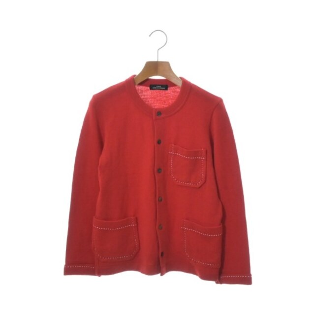 tricot COMME des GARCONS カーディガン -(M位) 赤 - カーディガン