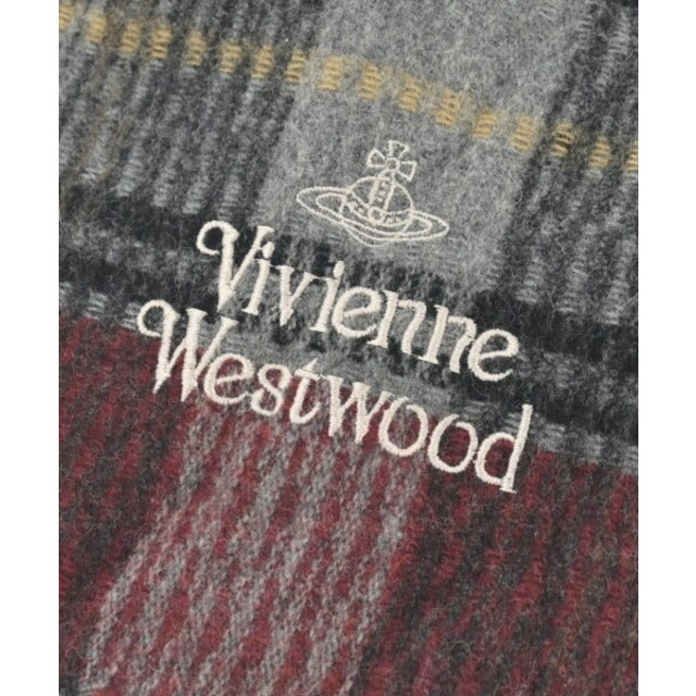 Vivienne Westwood - Vivienne Westwood マフラー - グレーx赤系x黒等 ...