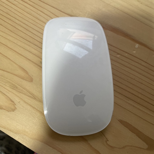 Apple(アップル)のapple純正magic mouse マジックマウス A1296 3Vdc スマホ/家電/カメラのPC/タブレット(PC周辺機器)の商品写真