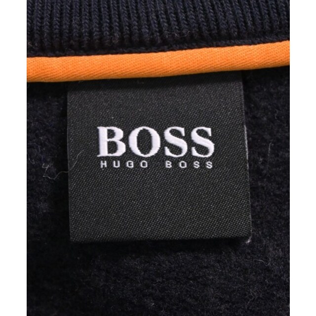 新品 BOSS ボス ロゴ スウェット XL メンズ 黒 ブラック ヒューゴボス