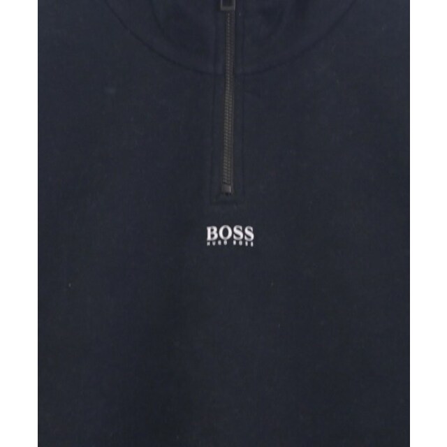 新品 BOSS ボス ロゴ スウェット XL メンズ 黒 ブラック ヒューゴボス