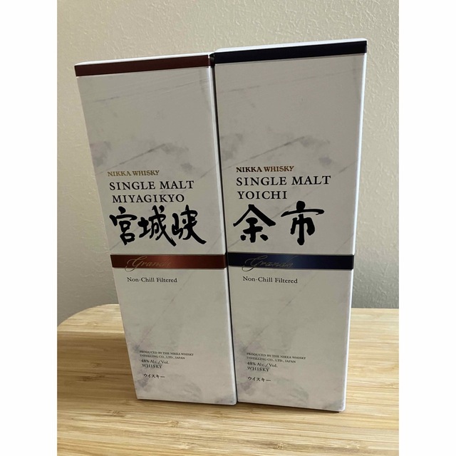 ○免税店限定○NIKKA ニッカ 余市&宮城峡 グランデ 2本セット