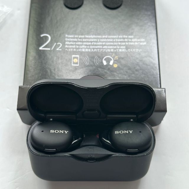 SONY ソニー ワイヤレスイヤホン WF-H800 Bluetooth スマホ/家電/カメラのオーディオ機器(ヘッドフォン/イヤフォン)の商品写真