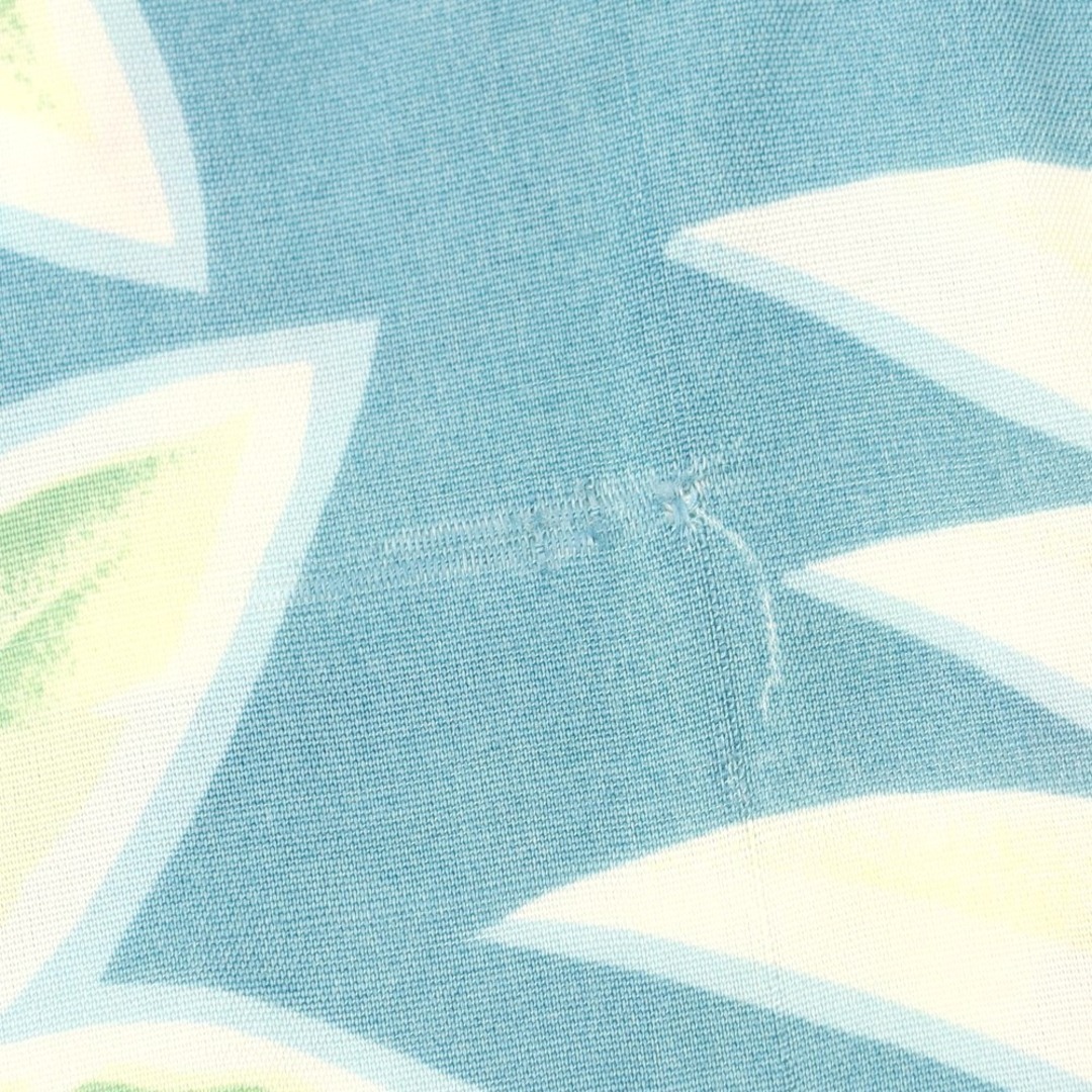 Sun Surf(サンサーフ)の【中古】サンサーフ SUN SURF 90's 半袖アロハシャツ ブルー系xオフホワイト【サイズ表記なし（M位）】【メンズ】 メンズのトップス(シャツ)の商品写真