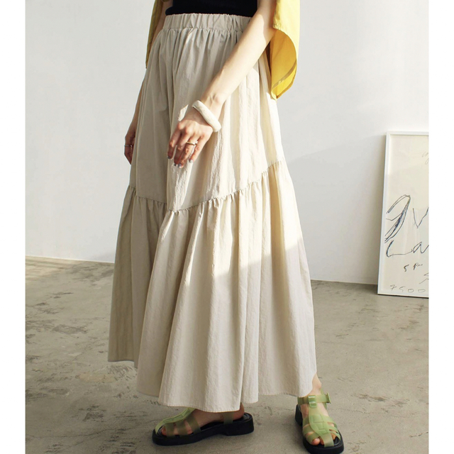 ♡GeeRA ギャザースカート♡ レディースのスカート(ロングスカート)の商品写真