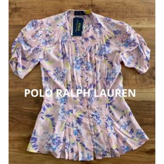 ポロラルフローレン(POLO RALPH LAUREN)のPOLO ラルフローレン　花柄シャツ　シャツ　米国購入　新品(シャツ/ブラウス(半袖/袖なし))