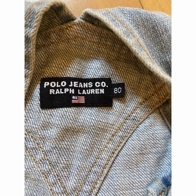 POLO RALPH LAUREN(ポロラルフローレン)のラルフローレン　オーバーオール　キッズ キッズ/ベビー/マタニティのベビー服(~85cm)(カバーオール)の商品写真