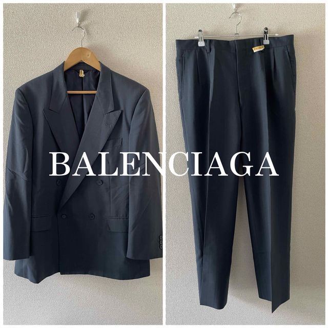 状態区分BALENCIAGA バレンシアガ　セットアップ　スーツ　ジャケット