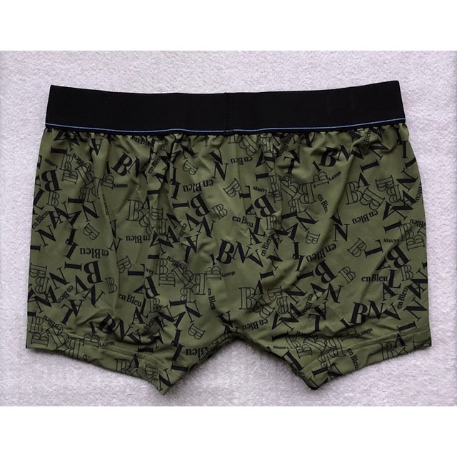 HOM＆LANVIN en Bleu＆BROS ボクサーパンツ Ｌサイズ 4枚 メンズのアンダーウェア(ボクサーパンツ)の商品写真