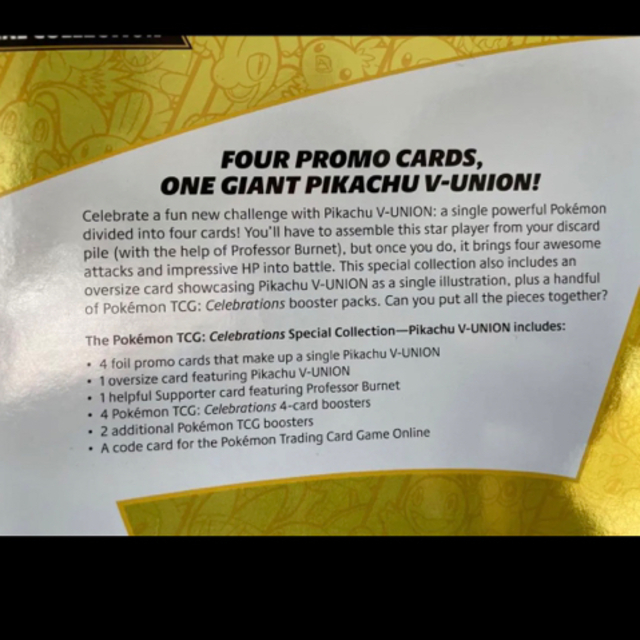 ピカチュウV－UNIONの海外バージョン  エンタメ/ホビーのトレーディングカード(シングルカード)の商品写真