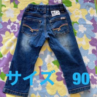 エムピーエス(MPS)のMPS デニムパンツ　美品　サイズ　90(パンツ/スパッツ)