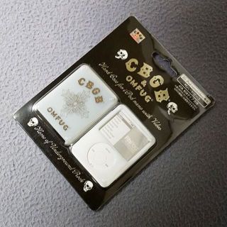 第3世代 iPod nano CBGB＆OMFUG ハードケース WH(ポータブルプレーヤー)