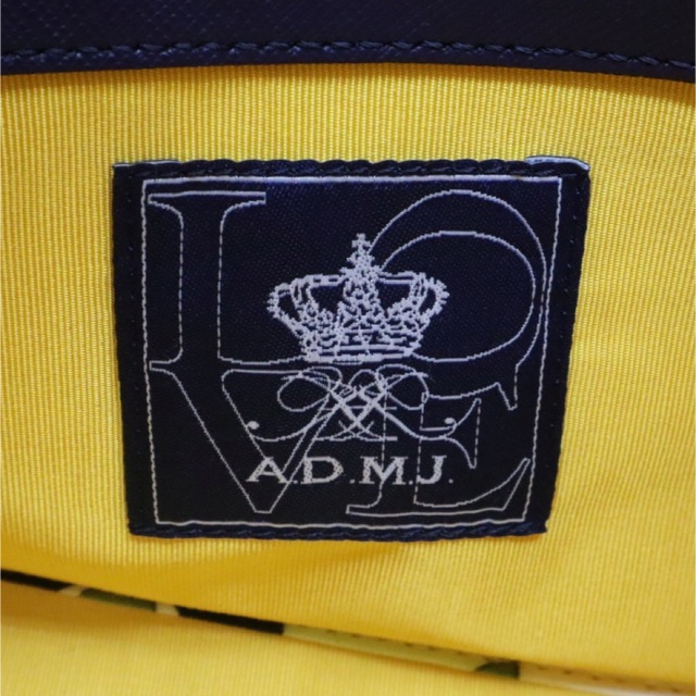 A.D.M.J. - 【極美品】ADMJ ボトムアクセント ハンドバッグ 2way
