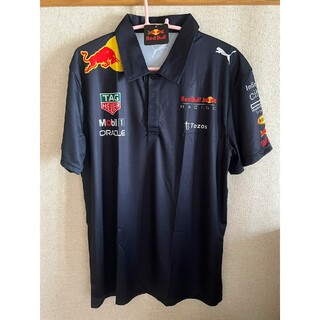 レッドブル(Red Bull)の新品レッドブル レーシングチーム ポロシャツネイビー 紺 RedBull F1(ポロシャツ)